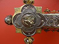 Croix de procession de Rouvroy (Argent et dorure sur bois, musee d'Arras)(3)